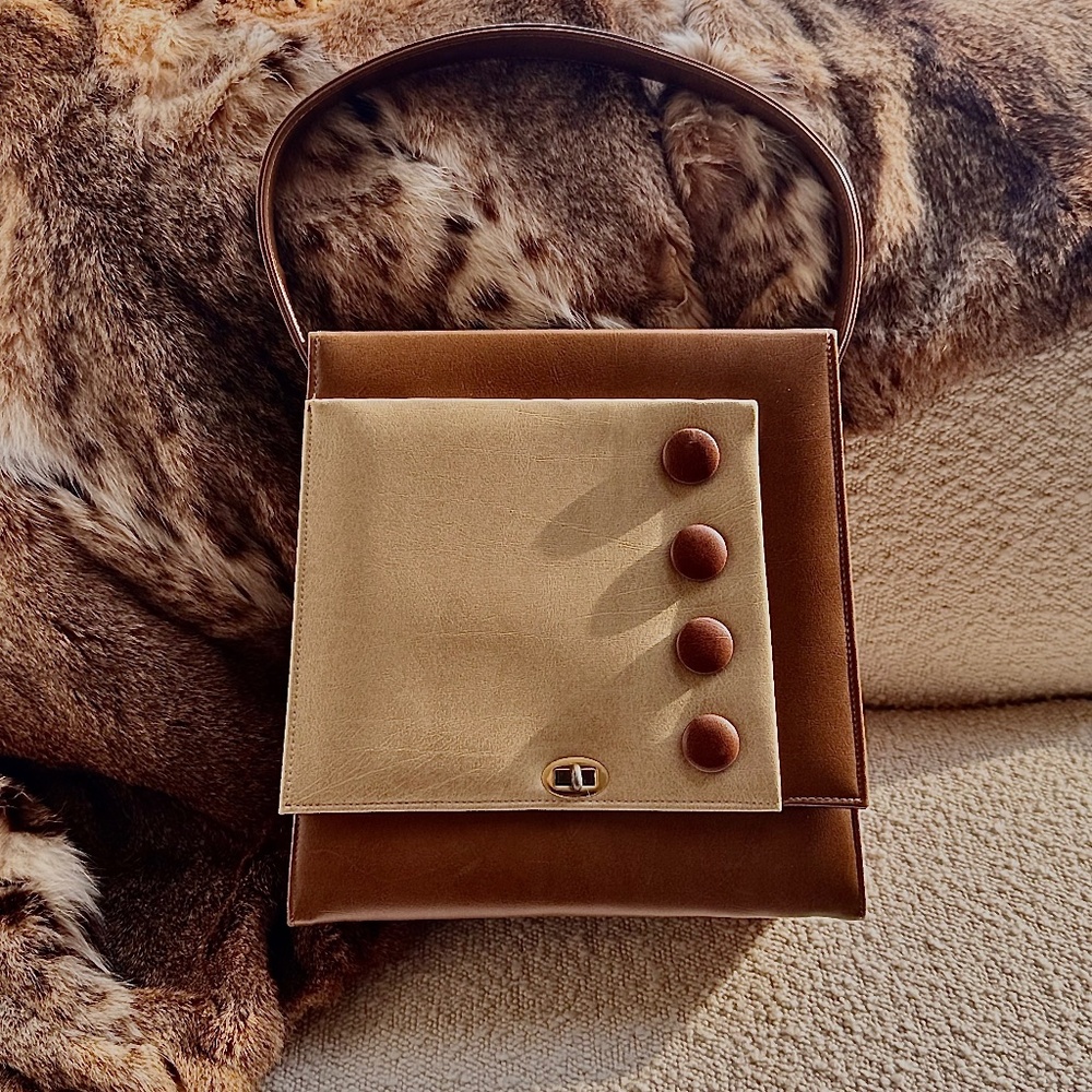 BEAUTIFUL 1960's MOD HANDBAG